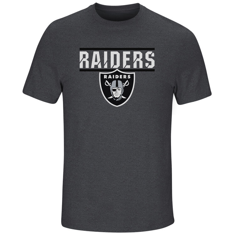 Majestic Raiders M Tee Flex Team Charcoal
