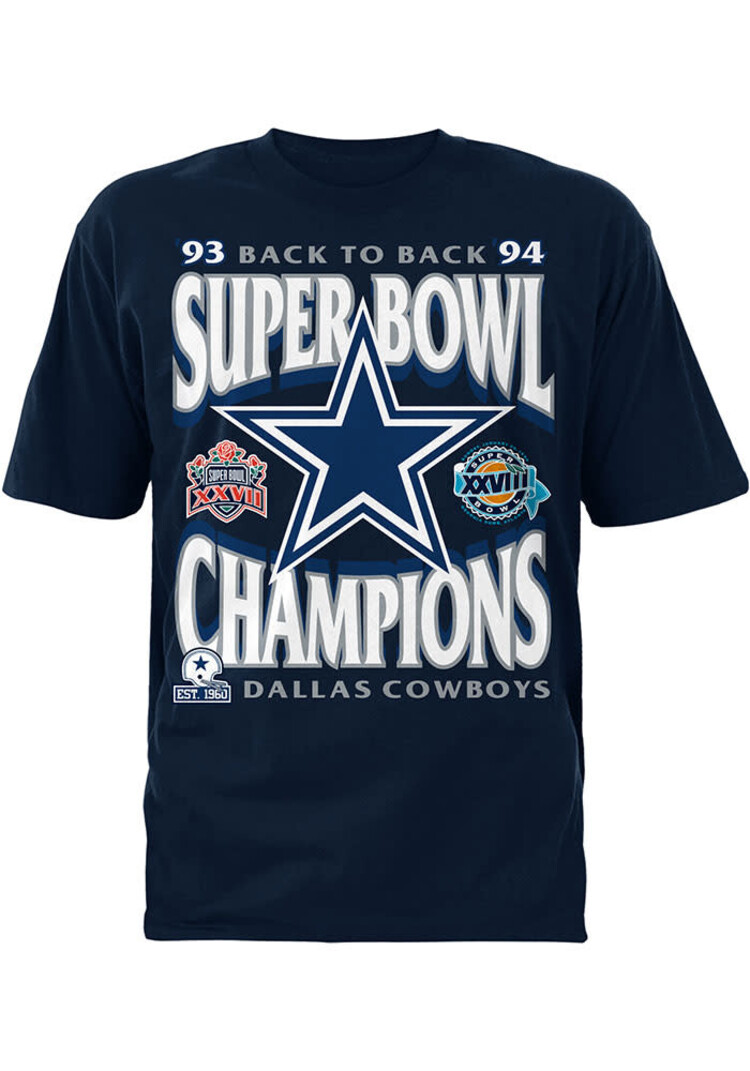 DCM Cowboys M 60th Back to Back Tee