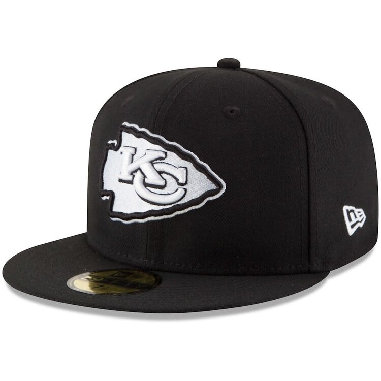 New Era KC Chiefs 5950 Black White