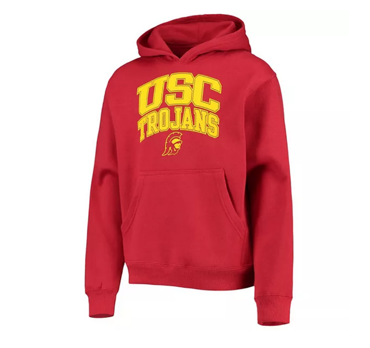 NCAA USC Trojans Youth Robbie Hoodie Cardinal