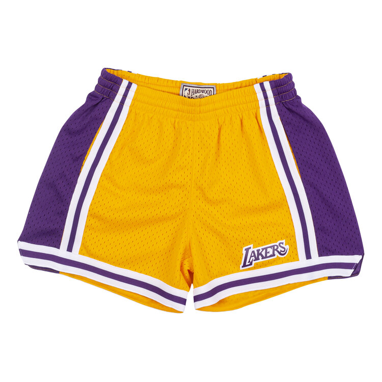 Mitchell and Ness LA Lakers M&N Womens Jump Shot Short Gold