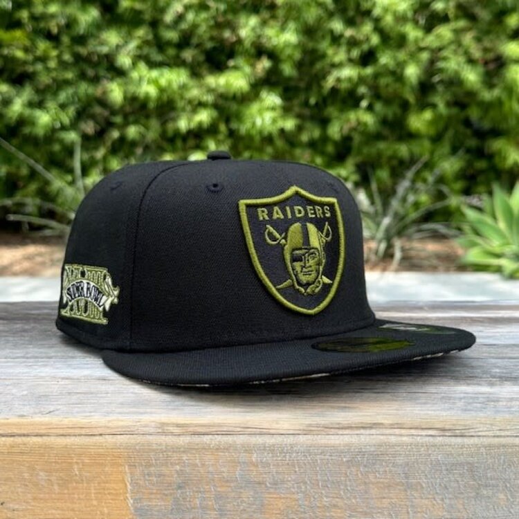 New Era Dead Stock - Raiders Black SB Camo UV
