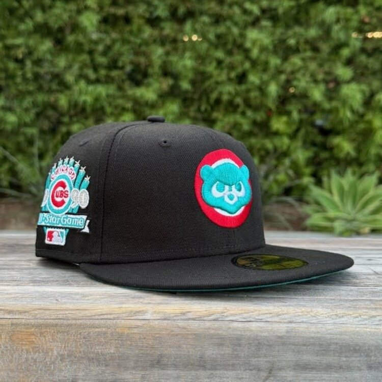 New Era Dead Stock - Cubs Face Black 90 ASG Turq UV
