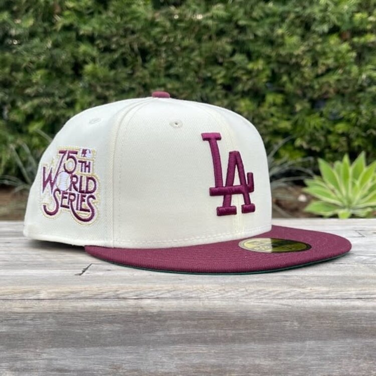 New Era Dead Stock - LA Ivory/Maroon 75th GUV