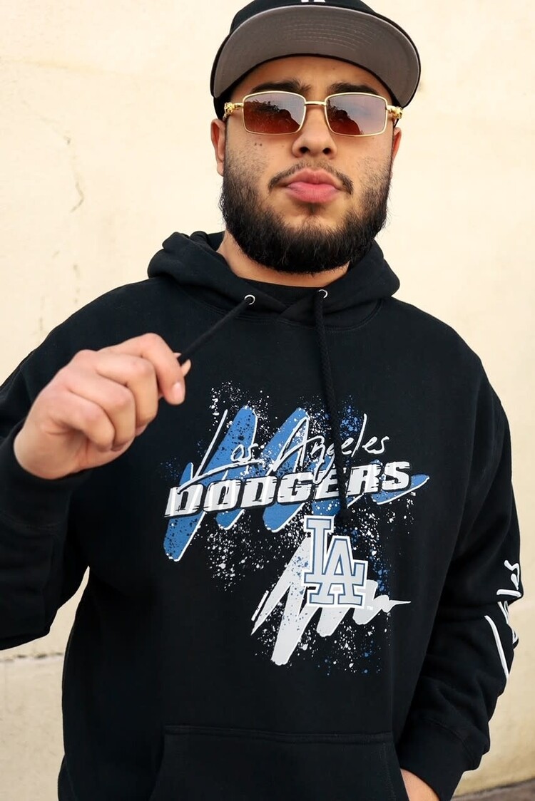 Mitchell and Ness LA Dodgers Men's M&N Hyper Hoops Hoodie