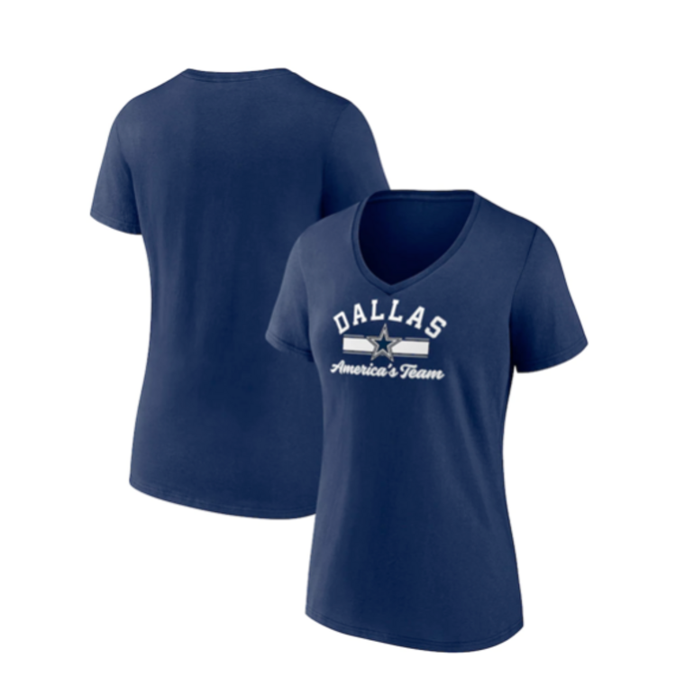 Fanatics Cowboys W Game Used Navy S/S