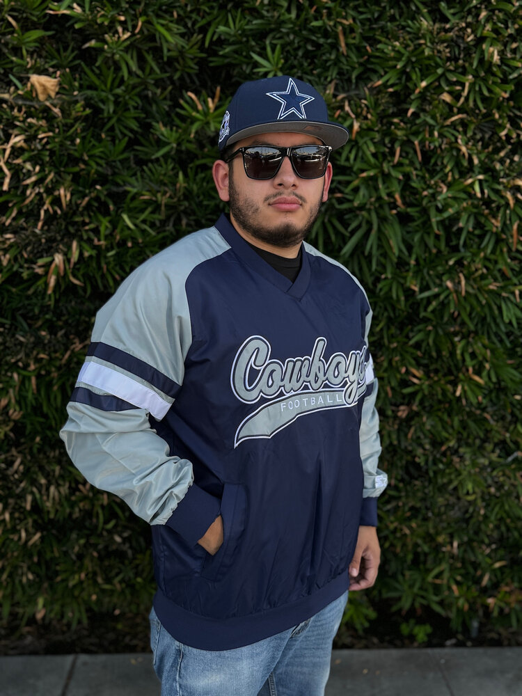 Starter Cowboys M Starter The Center Line Current Jacket