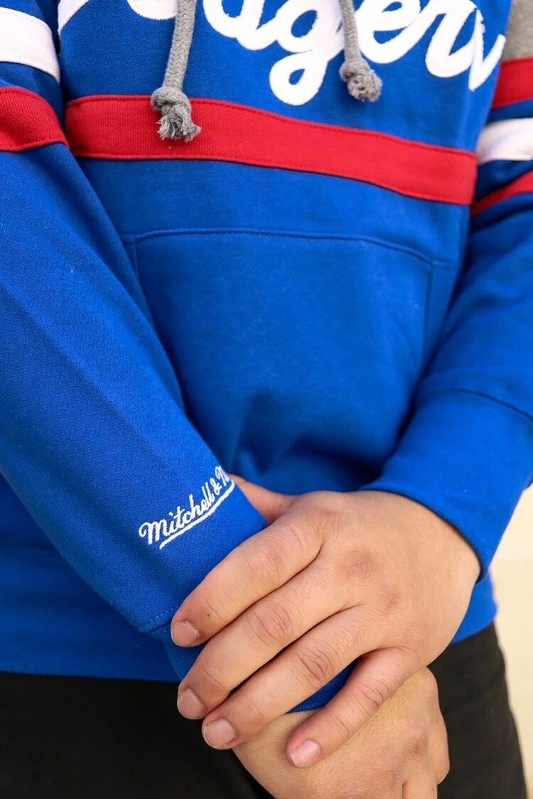 Mitchell and Ness LA Dodgers Mitchell & Ness Head Coach Hoodie