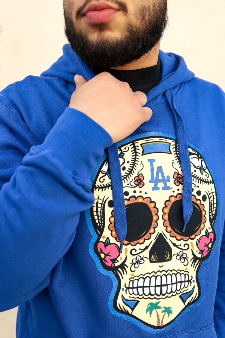 New Era LA NE Sugar Skull Royal 2.0 P/O Hoodie