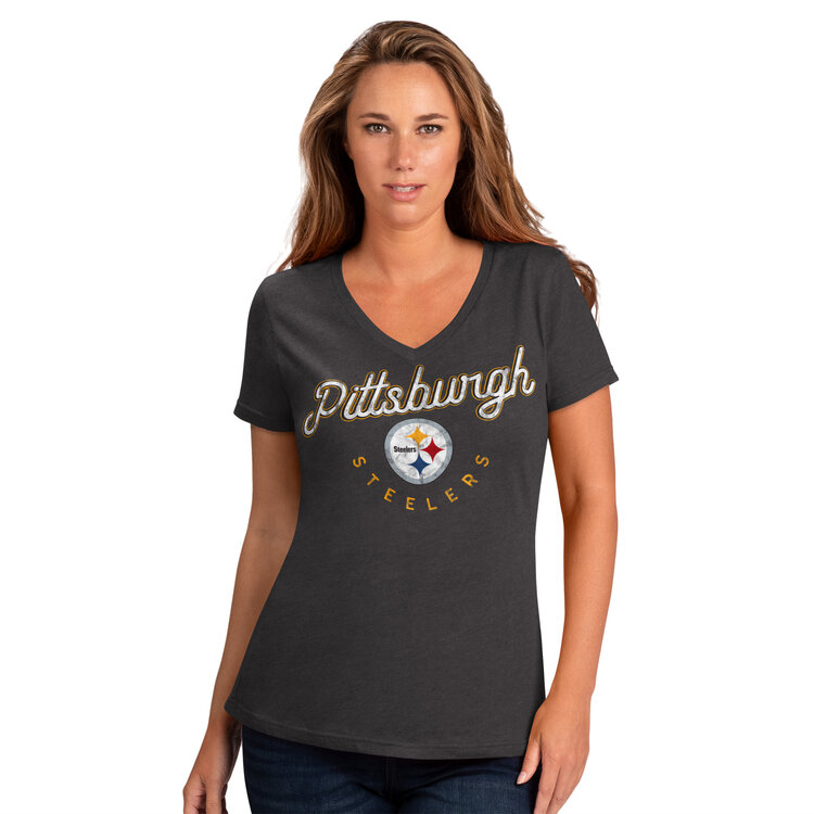G-III Steelers W G-III Bump and Run Tee
