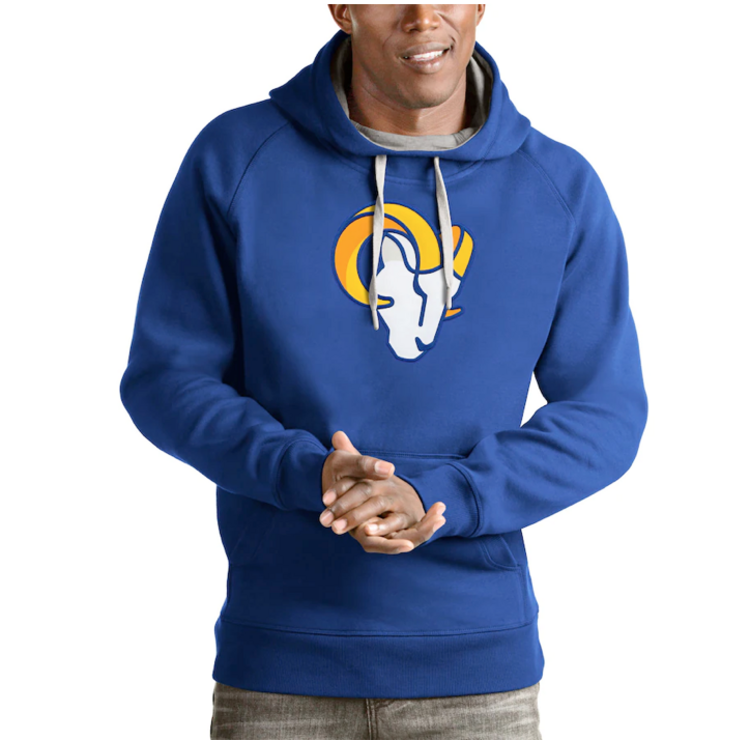 Antigua Rams M Logo Victory Pullover