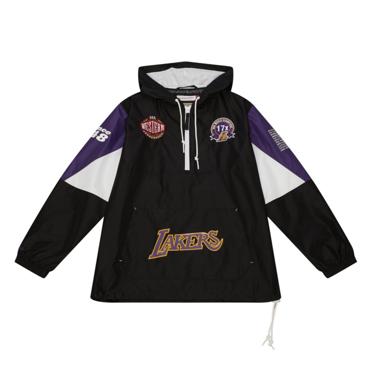 Mitchell and Ness Lakers M&N Origins Pullover Anorak