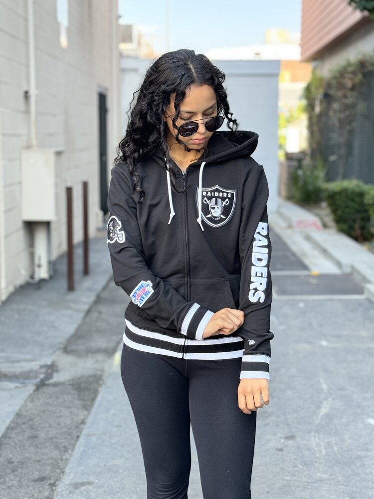 New Era Raiders W NE Logo Select F/Z Hoodie