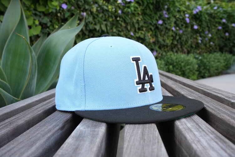 New Era LA Light Blue/Black Green UV