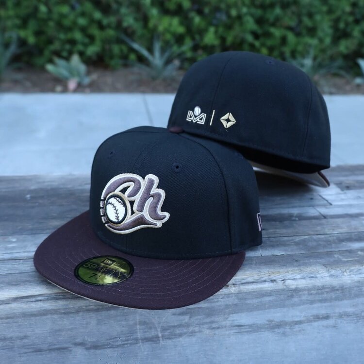 New Era Charros Black/ Brown Tan UV