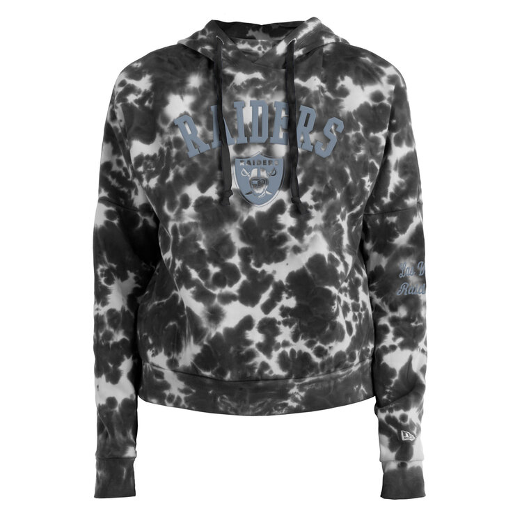 New Era Raiders W NE Black Tie Dye P/O Hoodie