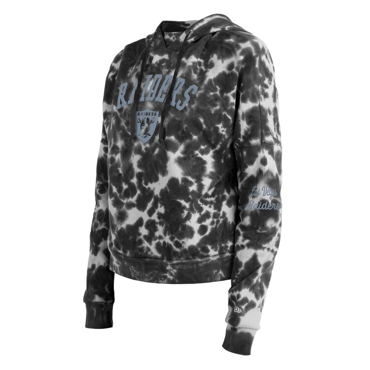 New Era Raiders W NE Black Tie Dye P/O Hoodie