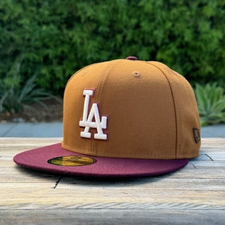 New Era LA Brown/Maroon 60th Anniv