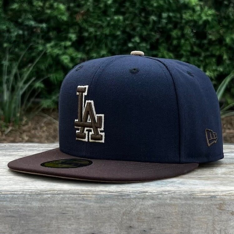 New Era LA Navy/Dark Brown Outline Viva SP Khaki UV