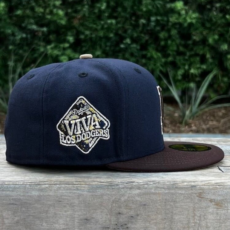 New Era LA Navy/Dark Brown Outline Viva SP Khaki UV