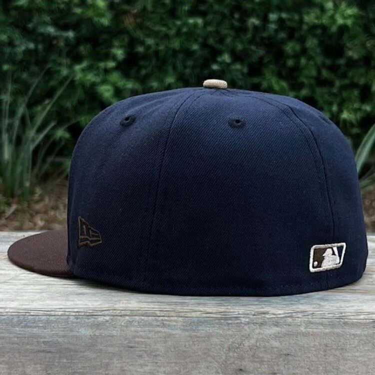 New Era LA Navy/Dark Brown Outline Viva SP Khaki UV