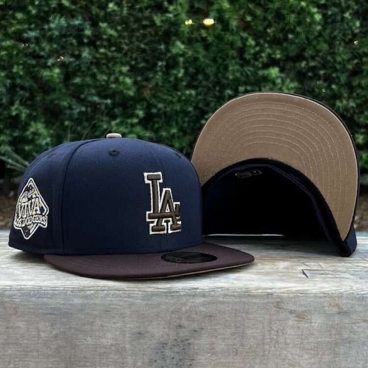 New Era LA Navy/Dark Brown Outline Viva SP Khaki UV