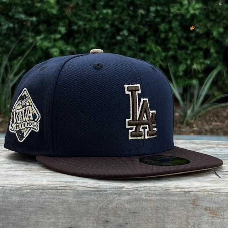 New Era LA Navy/Dark Brown Outline Viva SP Khaki UV