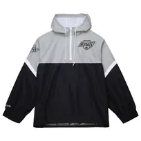 Mitchell and Ness LA Kings M&N Tie Breaker Lightweight Windbreaker Anorak