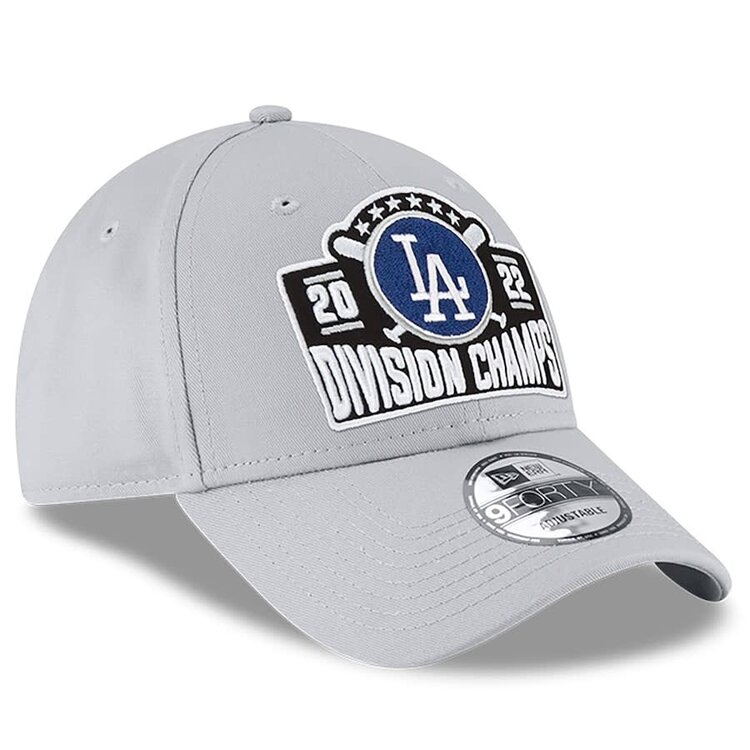New Era LA Dodgers 2022 NL West Division Champions 940 Postseason Locker Room Hat