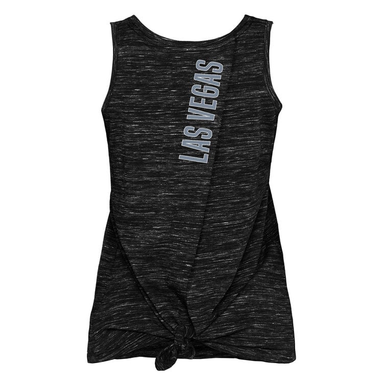 New Era Raiders W NE Black Space Dye Tank