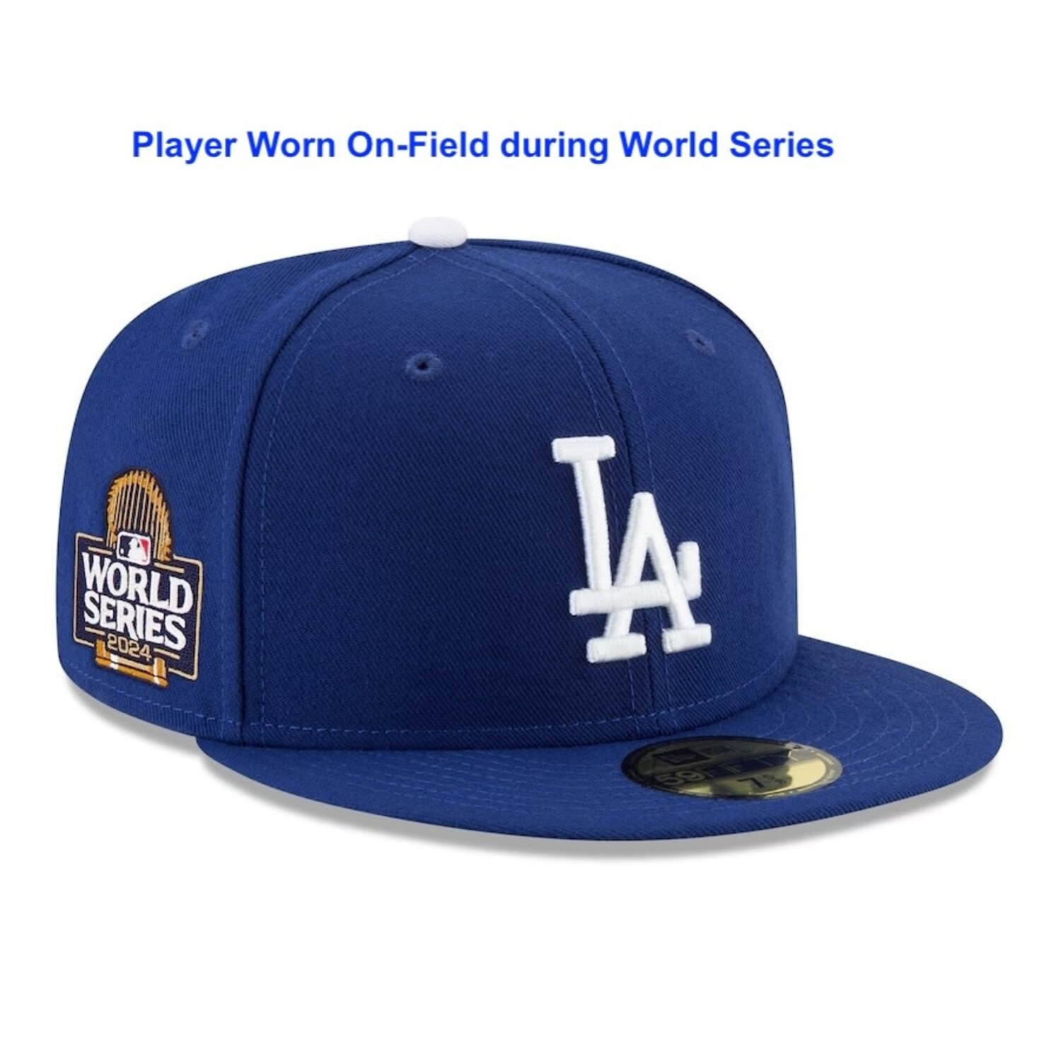 New Era 59Fifty Los Angeles Dodgers Blanc Sidepatch – Édition Limitée