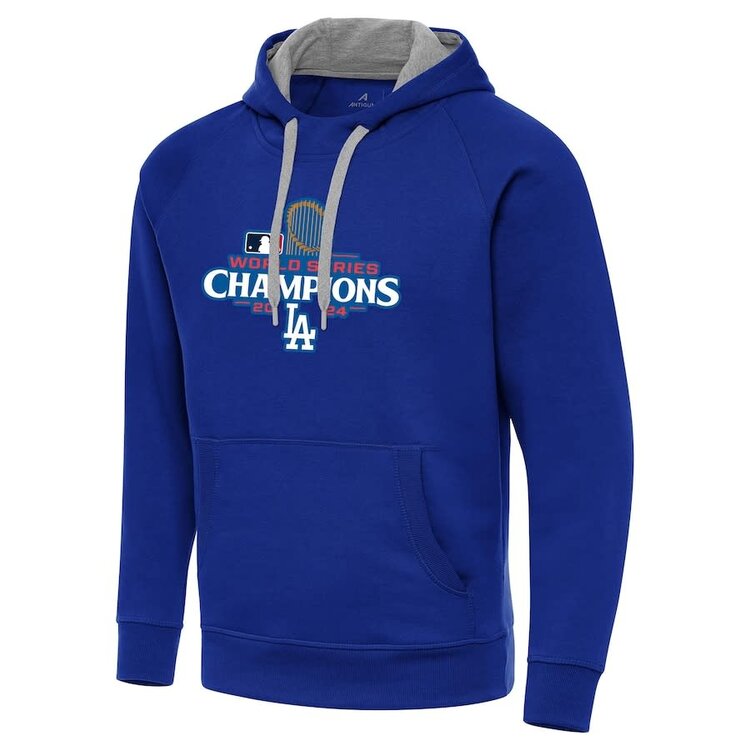 Antigua LA 2024 World Series Champs Royal P/O Hoodie