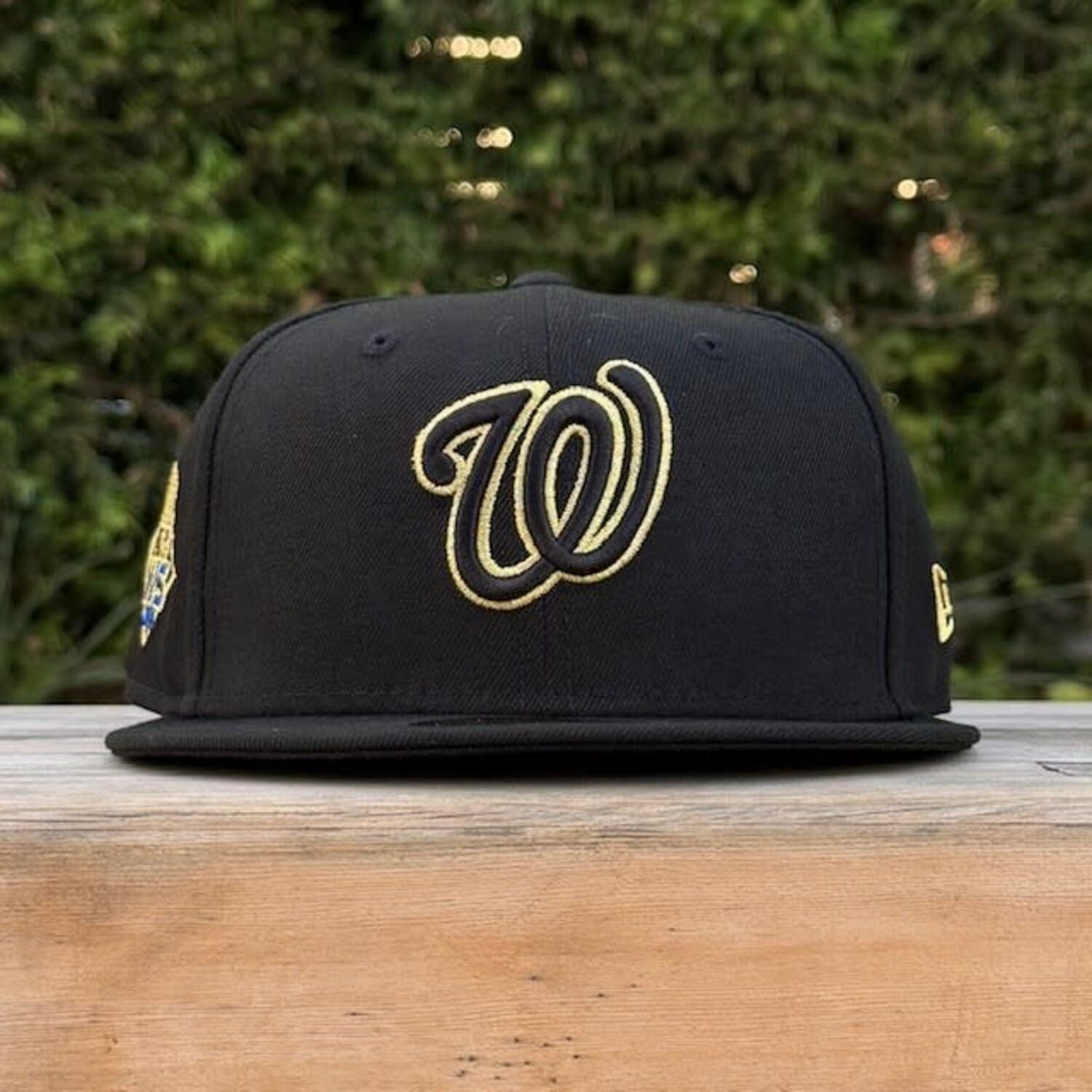 HAT: Black Baseball Hat w/Golden Detailing, NWOT Men main image 3
