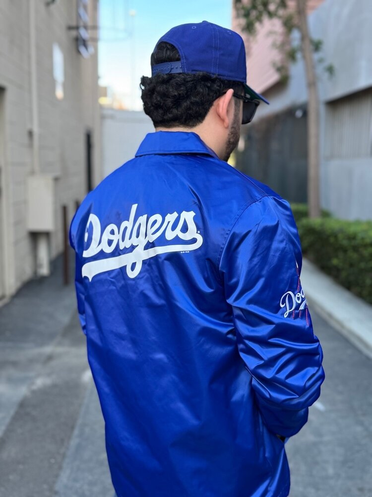 Starter LA Dodgers Men's Starter Point Man Coach Jacket Royal