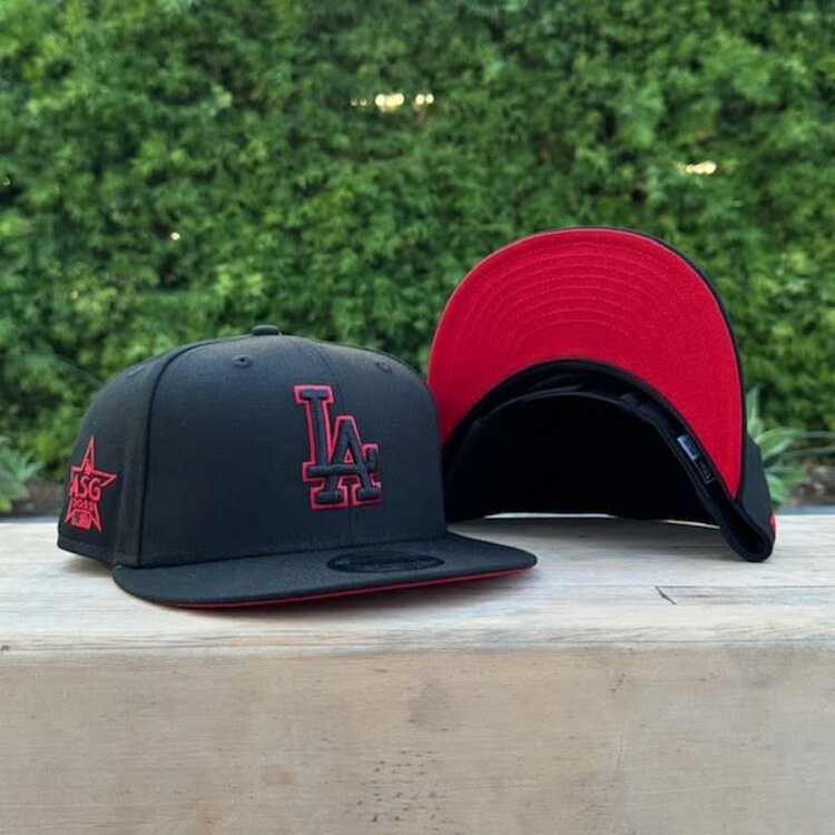 New Era LA Dodgers Black Red Outline 2022 ASG Red UV 950