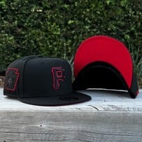 New Era Pirates Black Red Outline 1925 World Series Red UV 950