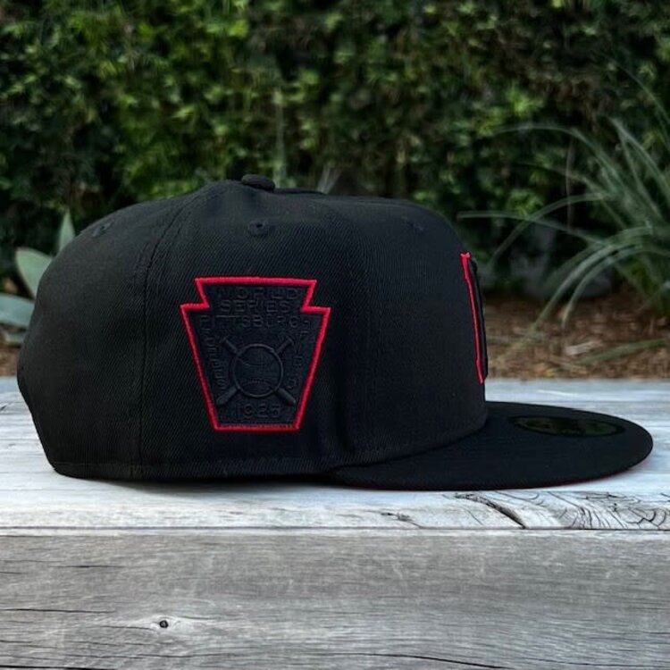 New Era Pirates Black Red Outline 1925 World Series Red UV 950