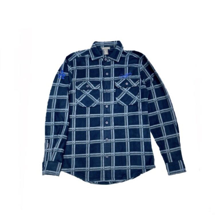 Antigua LA Industry Navy Flannel
