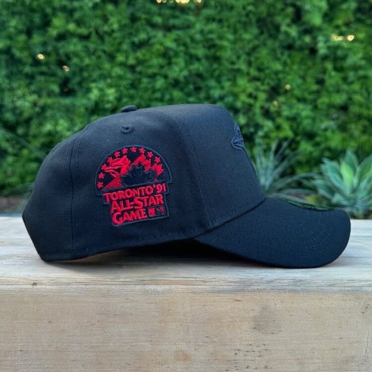 New Era Blue Jays Black Red Outline 1991 ASG Red UV 940AF