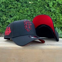 New Era SF Giants Black Red Outline Good Bye Red UV 940AF