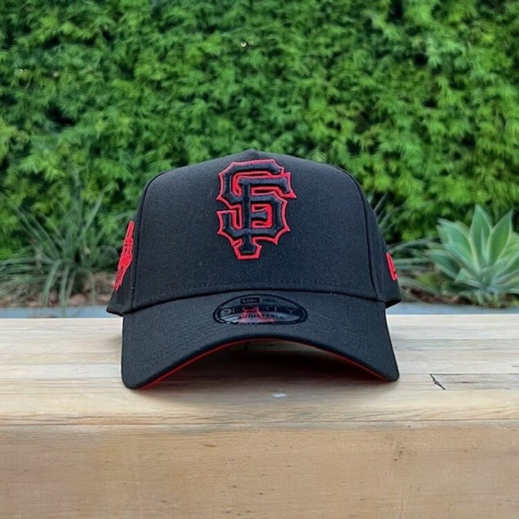 New Era SF Giants Black Red Outline Good Bye Red UV 940AF