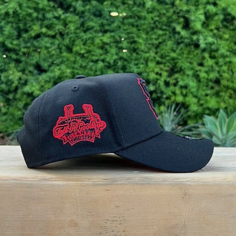 New Era SF Giants Black Red Outline Good Bye Red UV 940AF