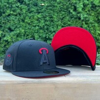 New Era Angels Black Red Outline Cali SP Red UV Fitted