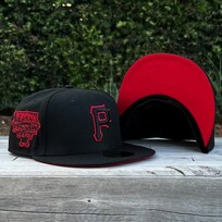 New Era Pirates Black Red Outline 2006 ASG Red UV