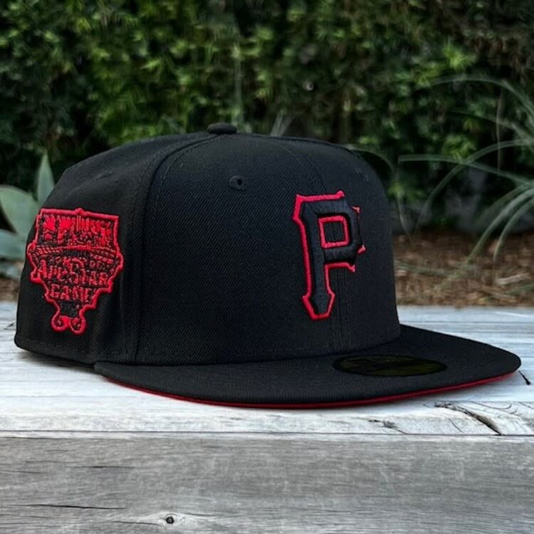 New Era Pirates Black Red Outline 2006 ASG Red UV