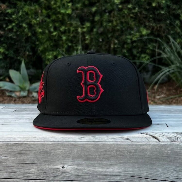 New Era Boston Black Red Outline 1961 ASG Red UV