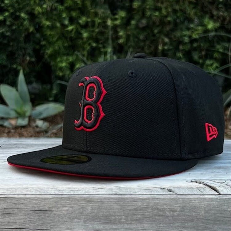 New Era Boston Black Red Outline 1961 ASG Red UV