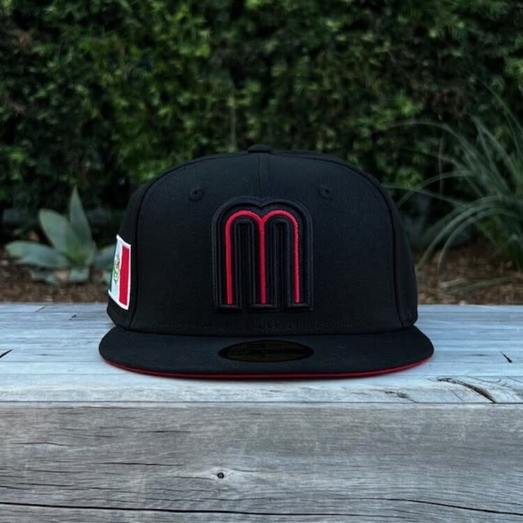 New Era Mexico Black Red w/Flag SP