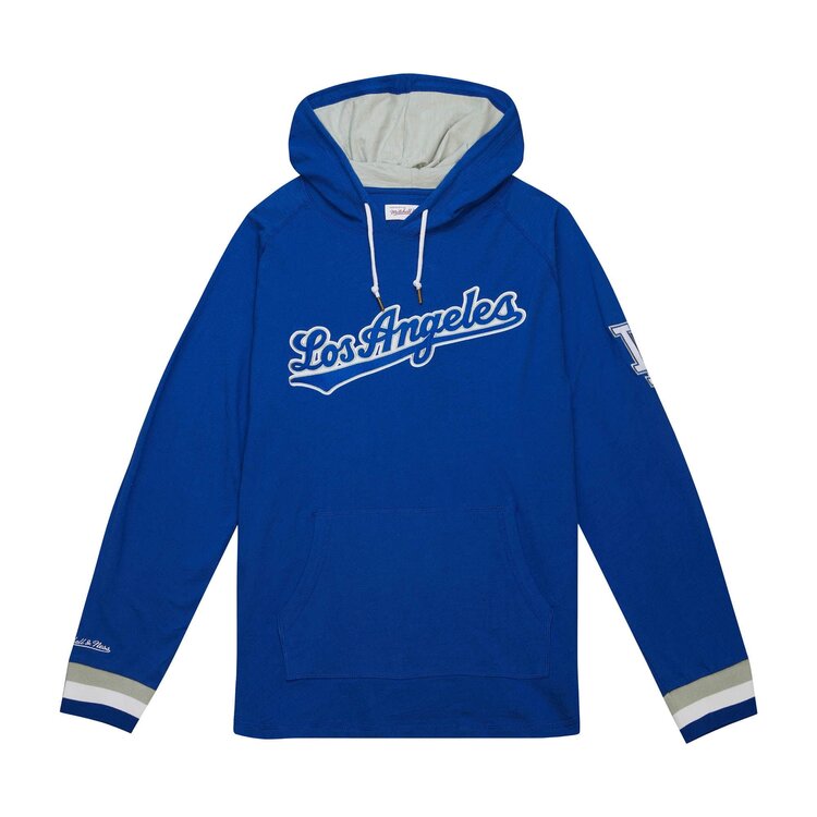 Mitchell and Ness LA Dodgers M&N Royal Legendary Slub Long Sleeve Hoody