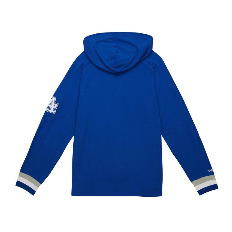 Mitchell and Ness LA Dodgers M&N Royal Legendary Slub Long Sleeve Hoody